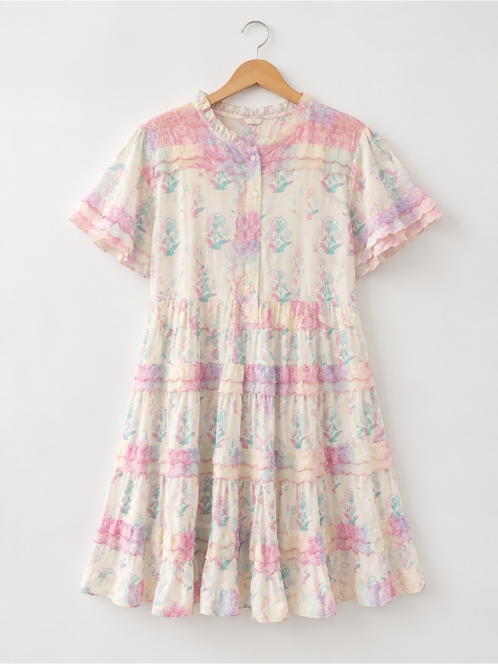 Darlington Isle Pastel Flowers Dress